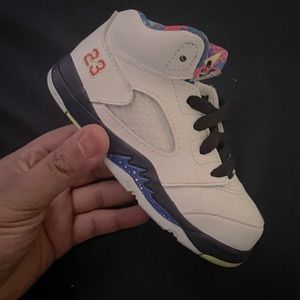 Jordan 5 Bel air toddler shoes size 7c